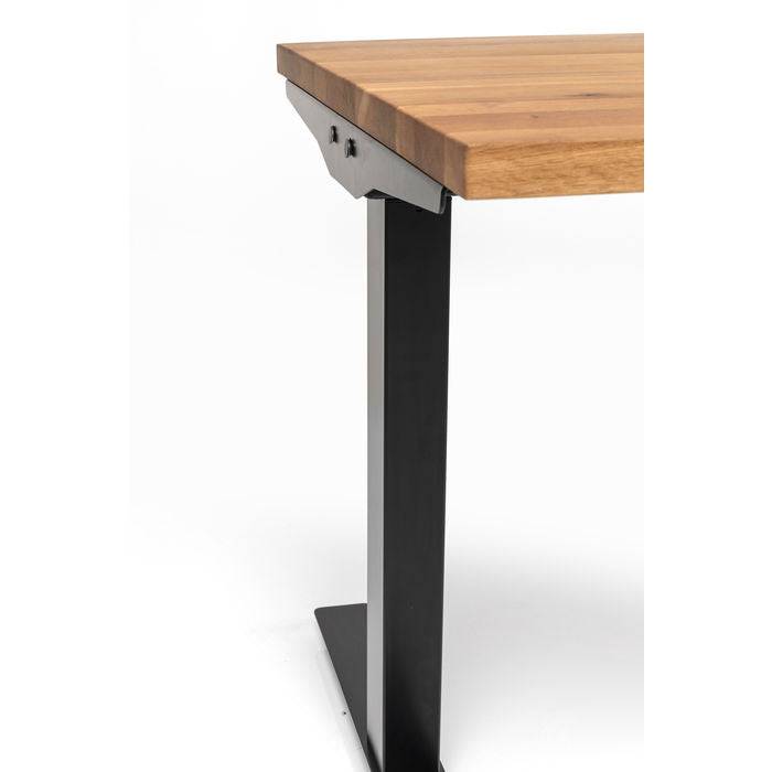 Desk Office Jackie Oak Black 160x80