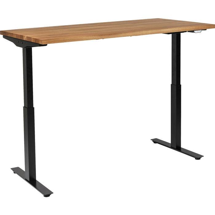 Desk Office Jackie Oak Black 160x80