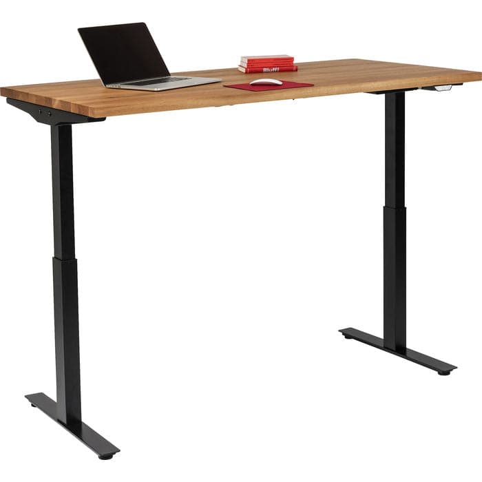 Desk Office Jackie Oak Black 160x80