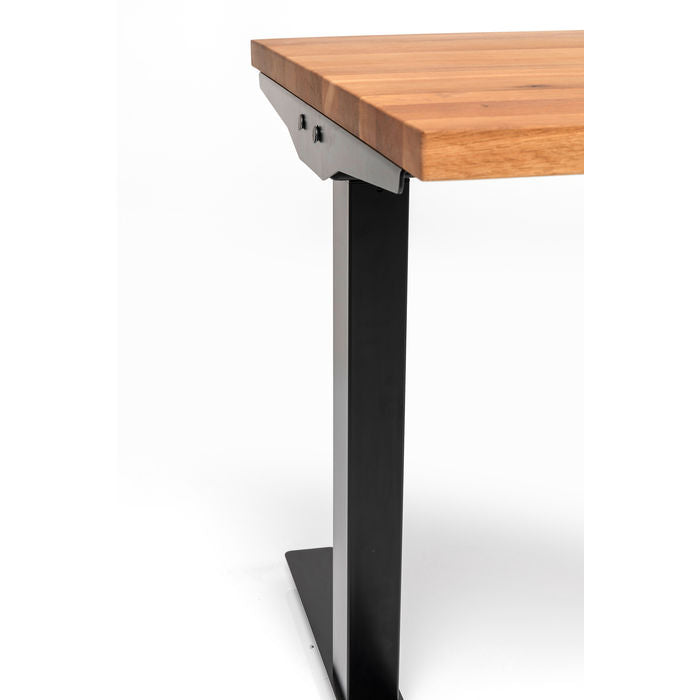 Desk Office Jackie Oak Black 180x90