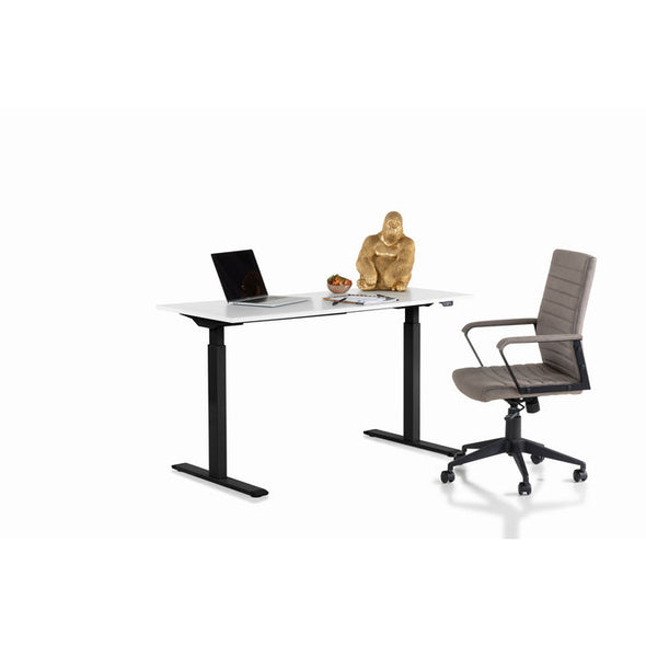 Desk OfficeSmart Black White 120x70