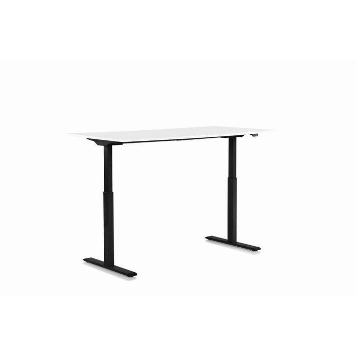 Desk OfficeSmart Black White 120x70