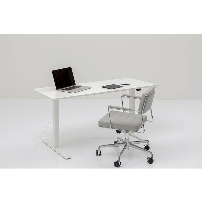 White Office Desk