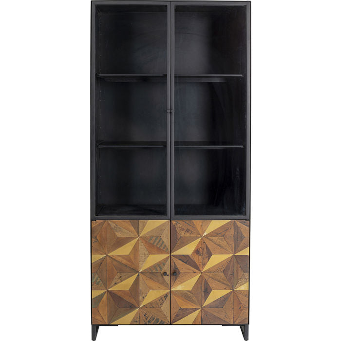 Display Cabinet Illusion Gold 90x180cm