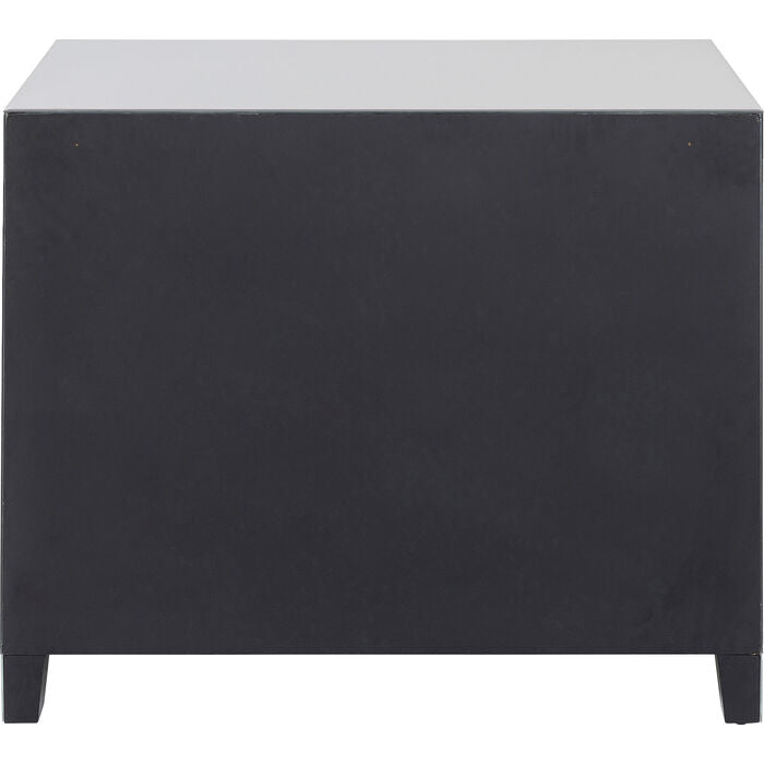 Dresser Luxury Push 3 Drawers Grey