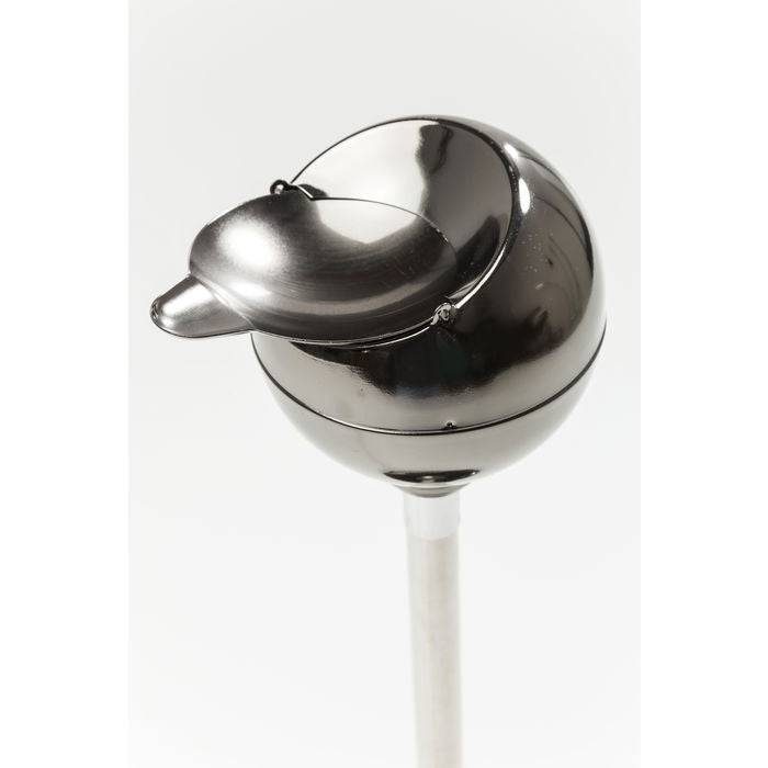 Floor Ashtray Spheric Gunmetal - JULIA VENCE STORE