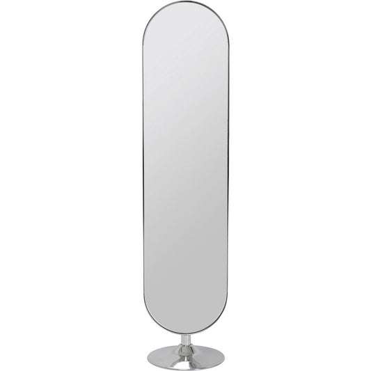 Floor Mirror Curve Chrome 40x170cm