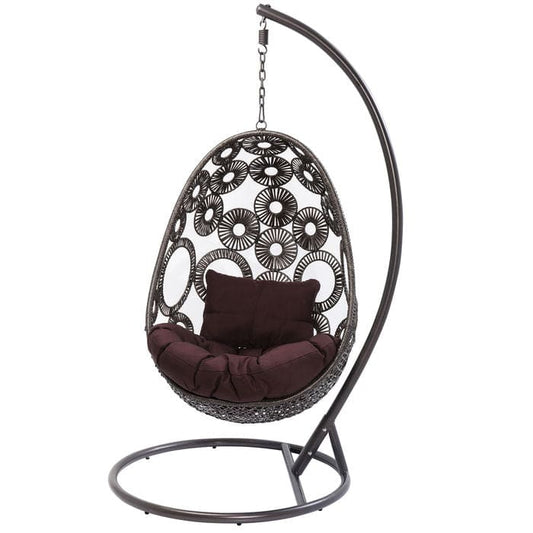 Hanging Chair Ibiza Brown - JULIA VENCE STORE