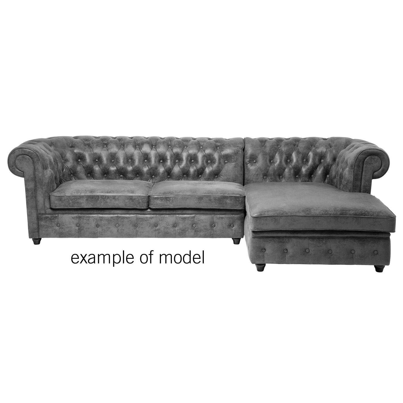 Corner Sofa Oxford 3 Right Individual Fabric 2 - JULIA VENCE STORE