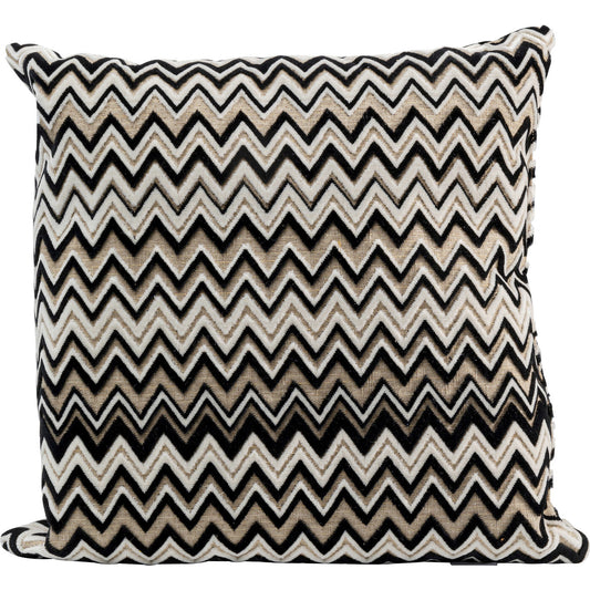 Cushion Velvet Zig Zag 40x40cm