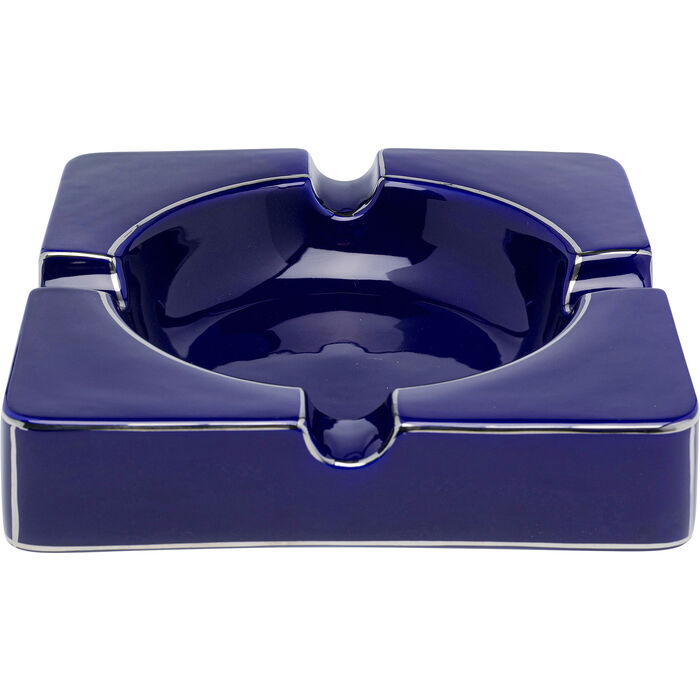 Ashtray Symmetric Blue