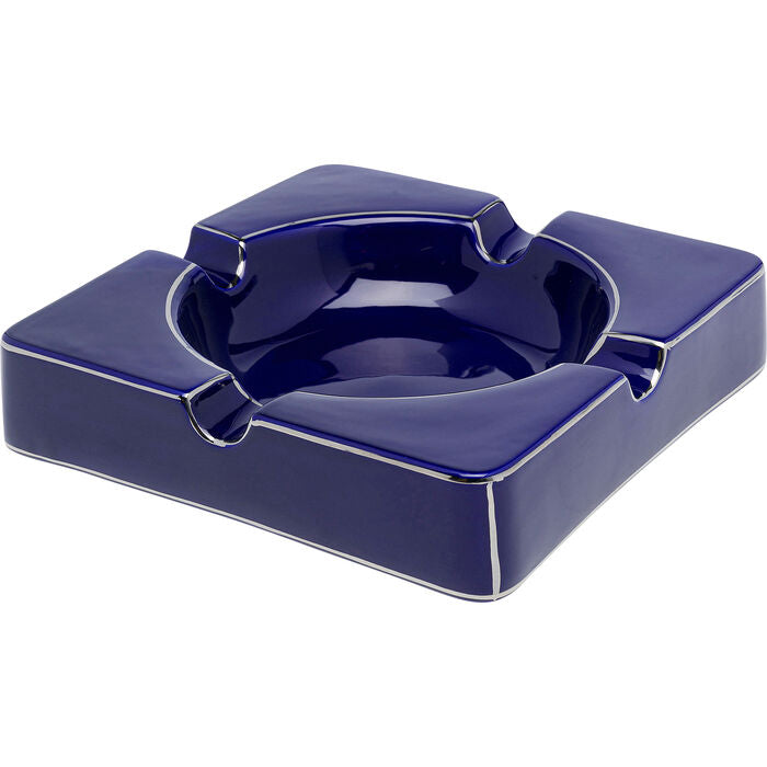 Ashtray Symmetric Blue