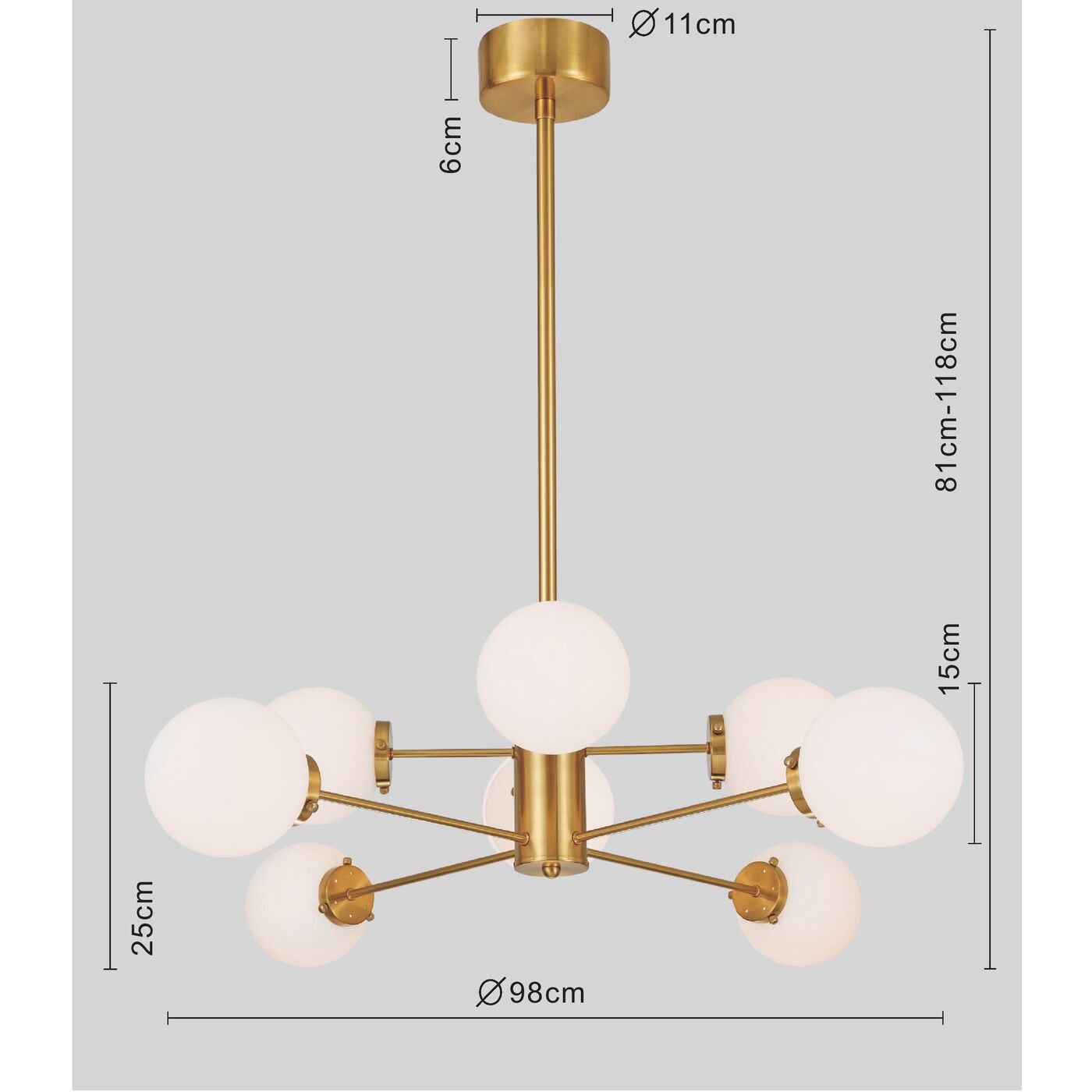 Gold Pendant Lamp