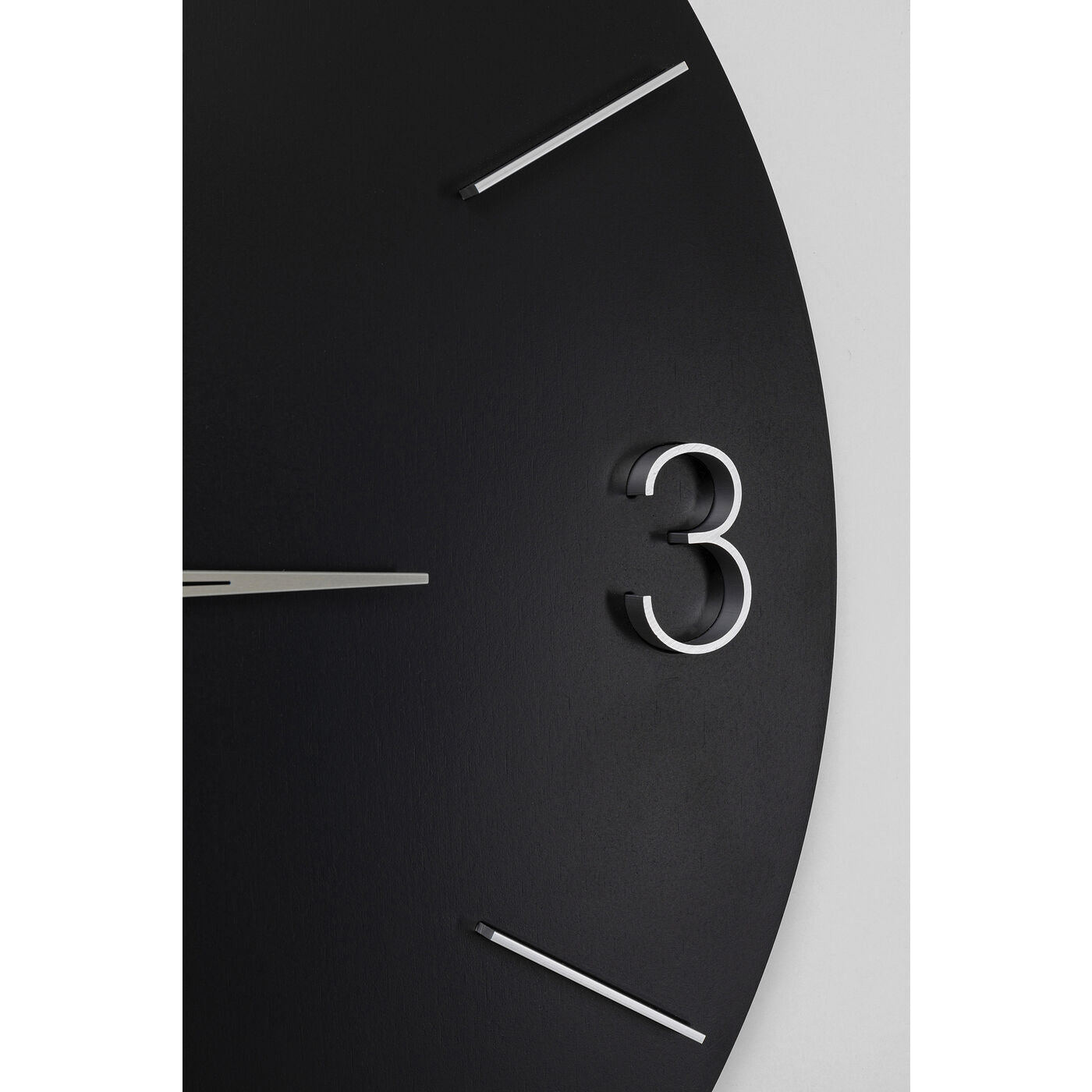 Black Wall Clock