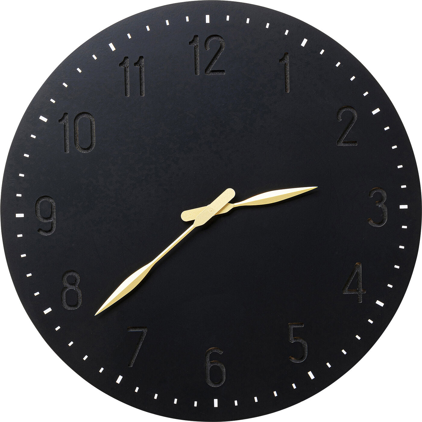 wall clock mailo black o50