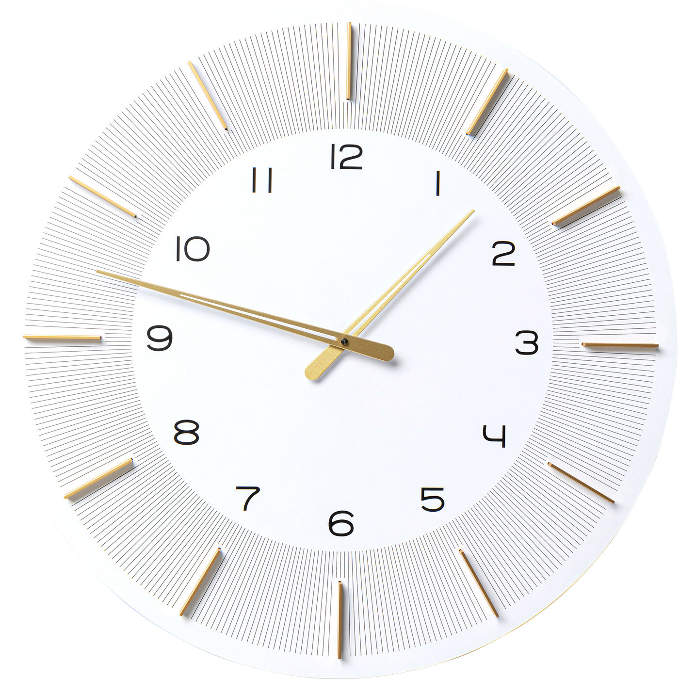 Wall Clock Lio White Ø60cm