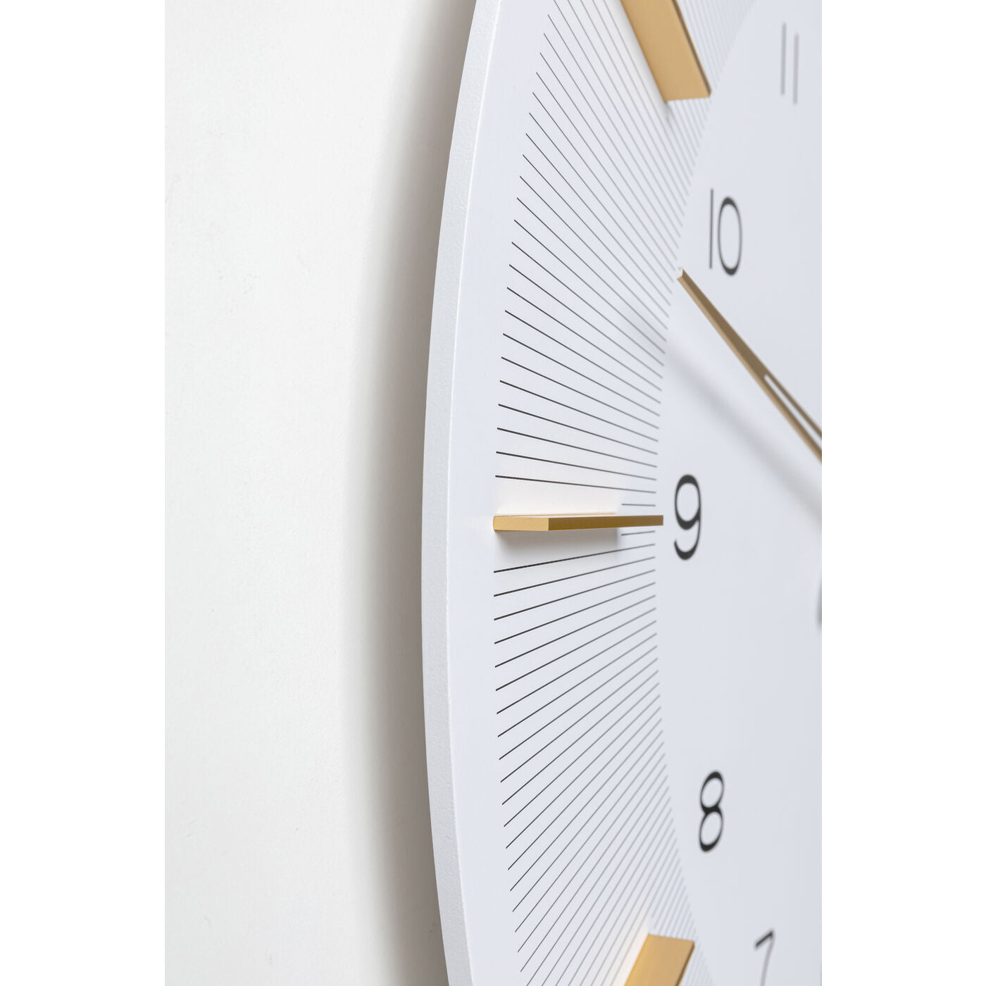 Wall Clock Lio White Ø60cm