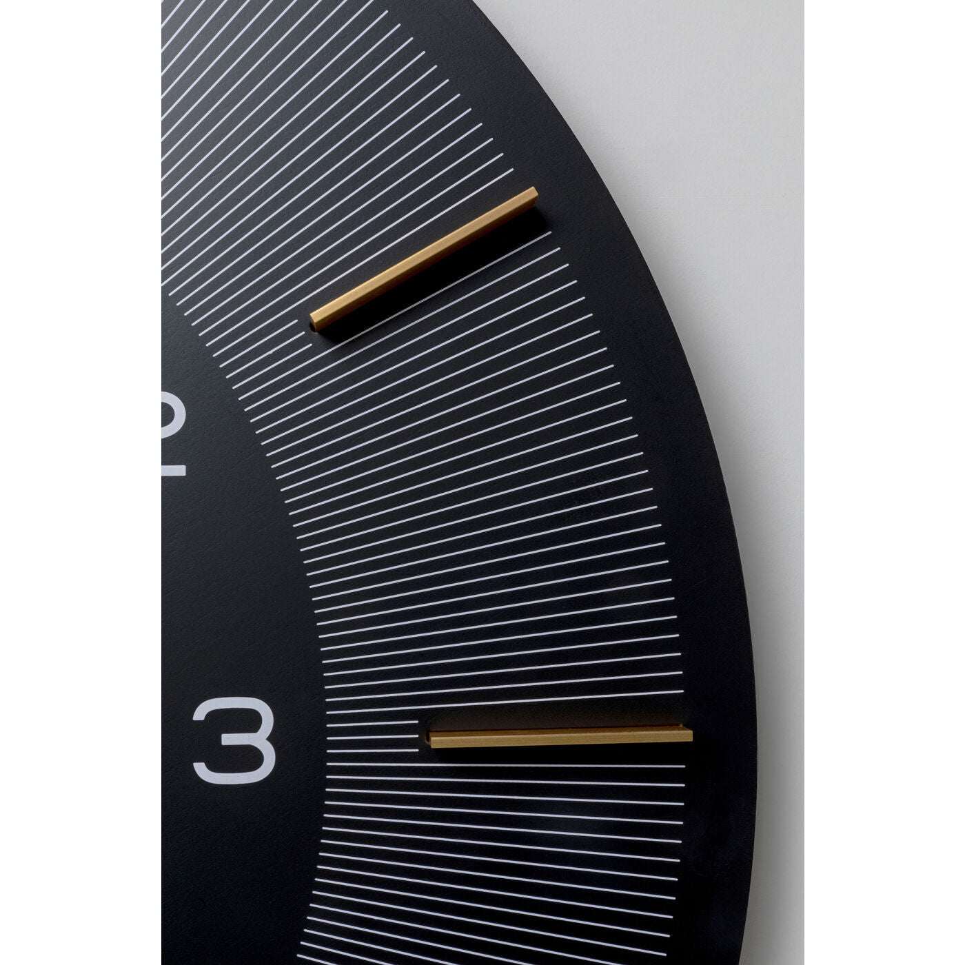 wall clock lio black o60