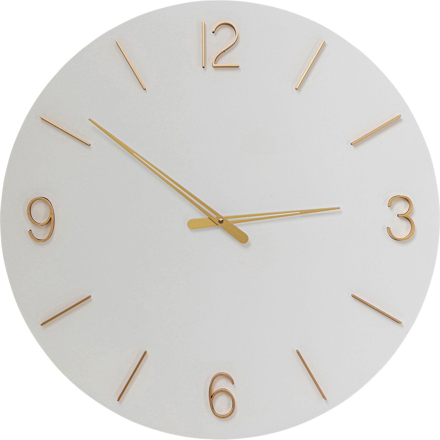 wall clock oscar white o60