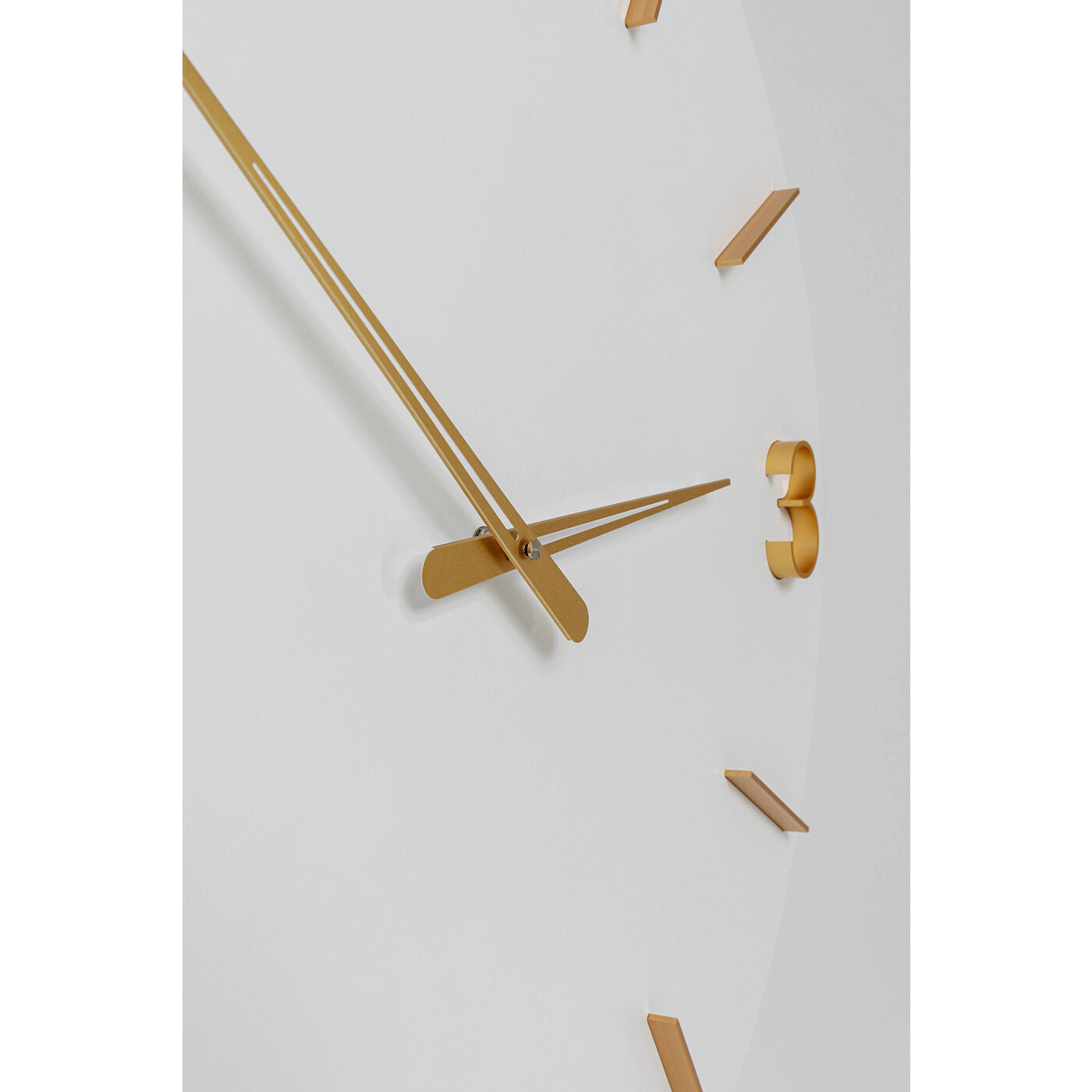 wall clock oscar white o60