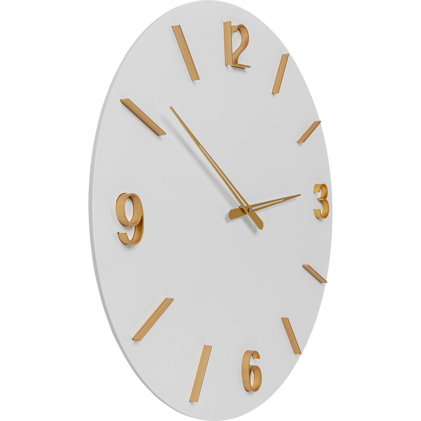 wall clock oscar white o60