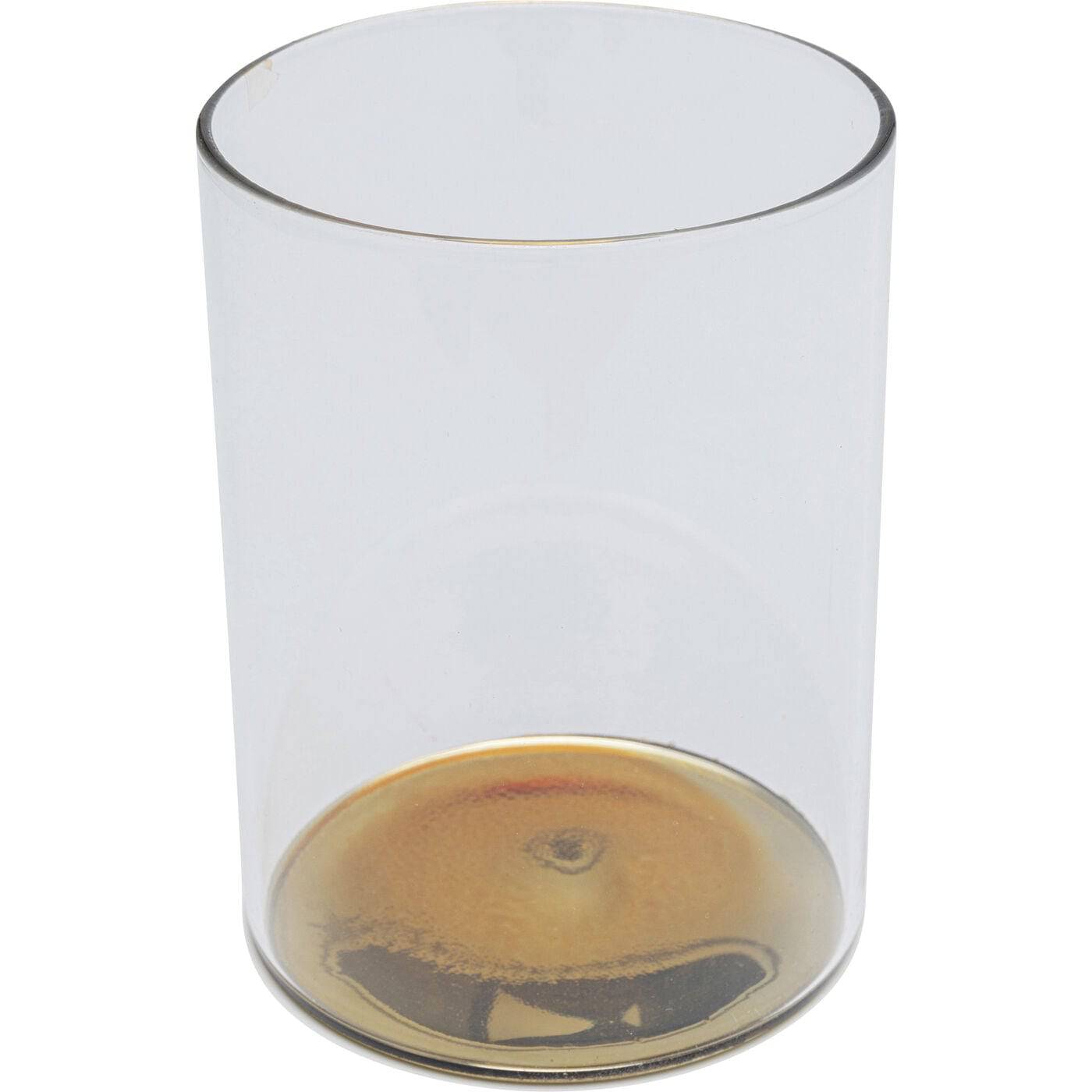 water glass electra deep ball gold