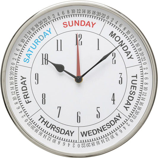 Wall Clock Barometer √ò30cm