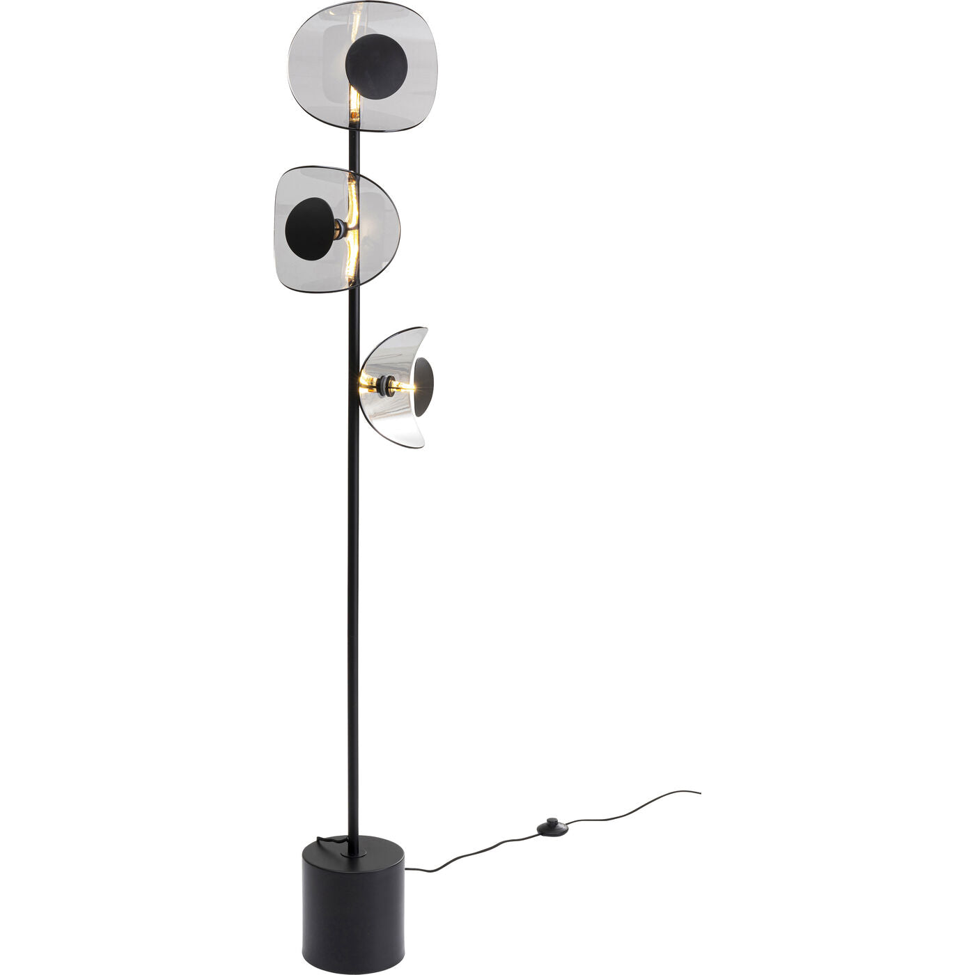 Floor Lamp Mariposa Black Smoke 160cm