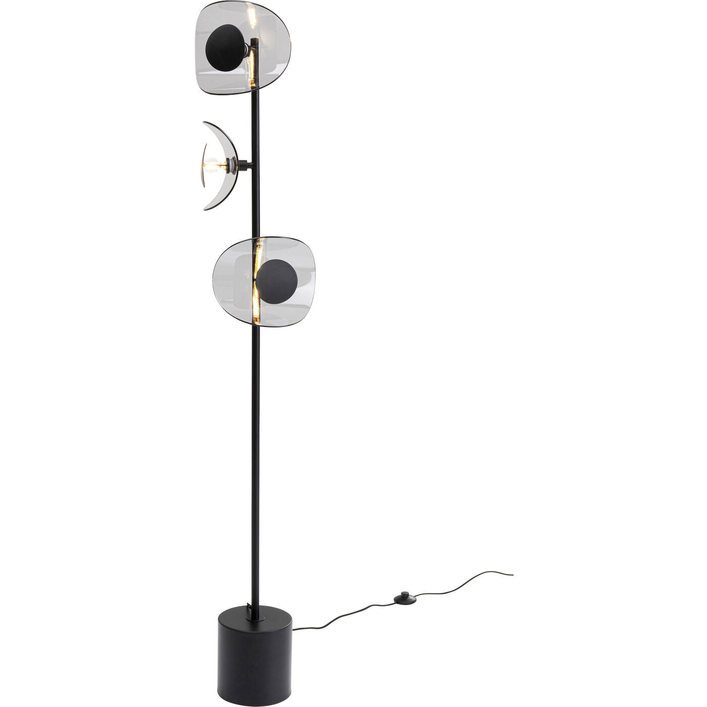 Floor Lamp Mariposa Black Smoke 160cm