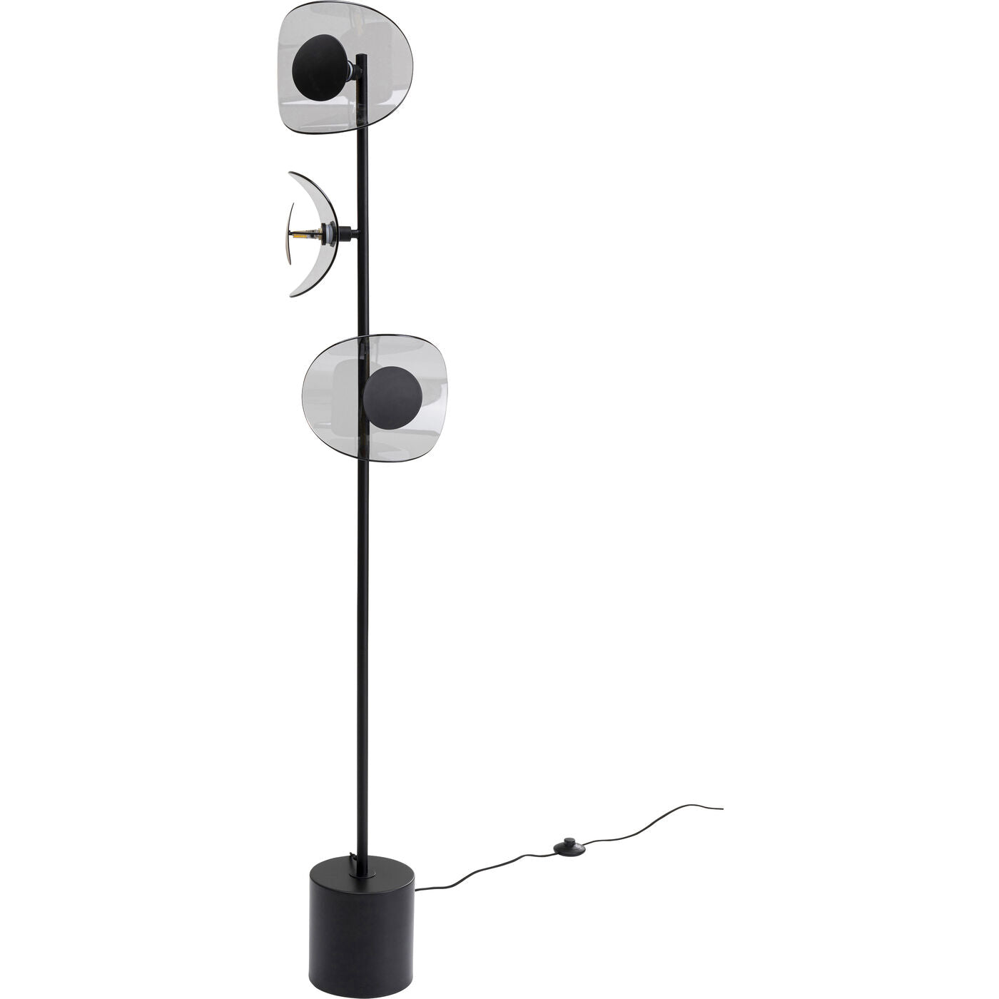 Floor Lamp Mariposa Black Smoke 160cm