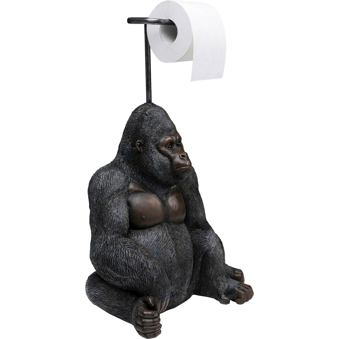 Toilet Paper Holder Sitting Monkey Gorilla 51cm