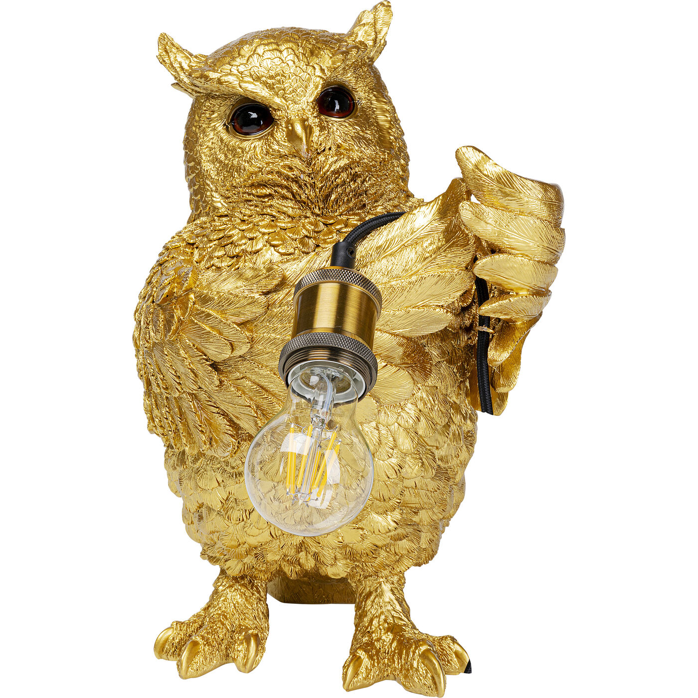 Table Lamp Animal Owl 37cm