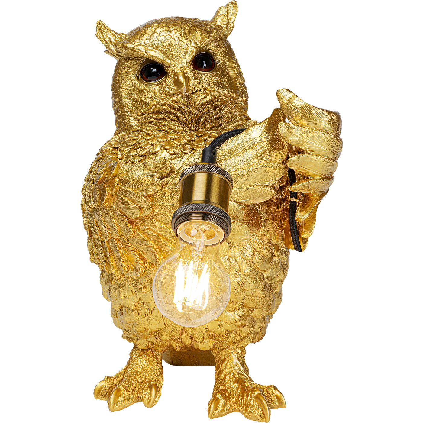 Table Lamp Animal Owl 37cm