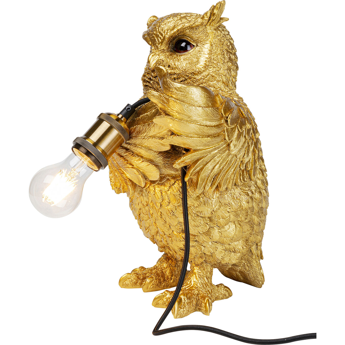 Table Lamp Animal Owl 37cm