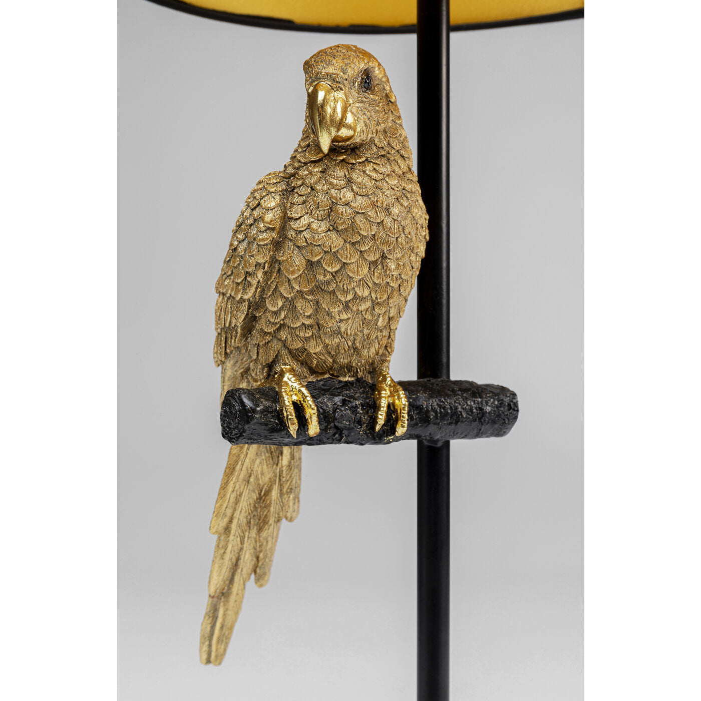 Table Lamp Animal Parrot Gold 56cm