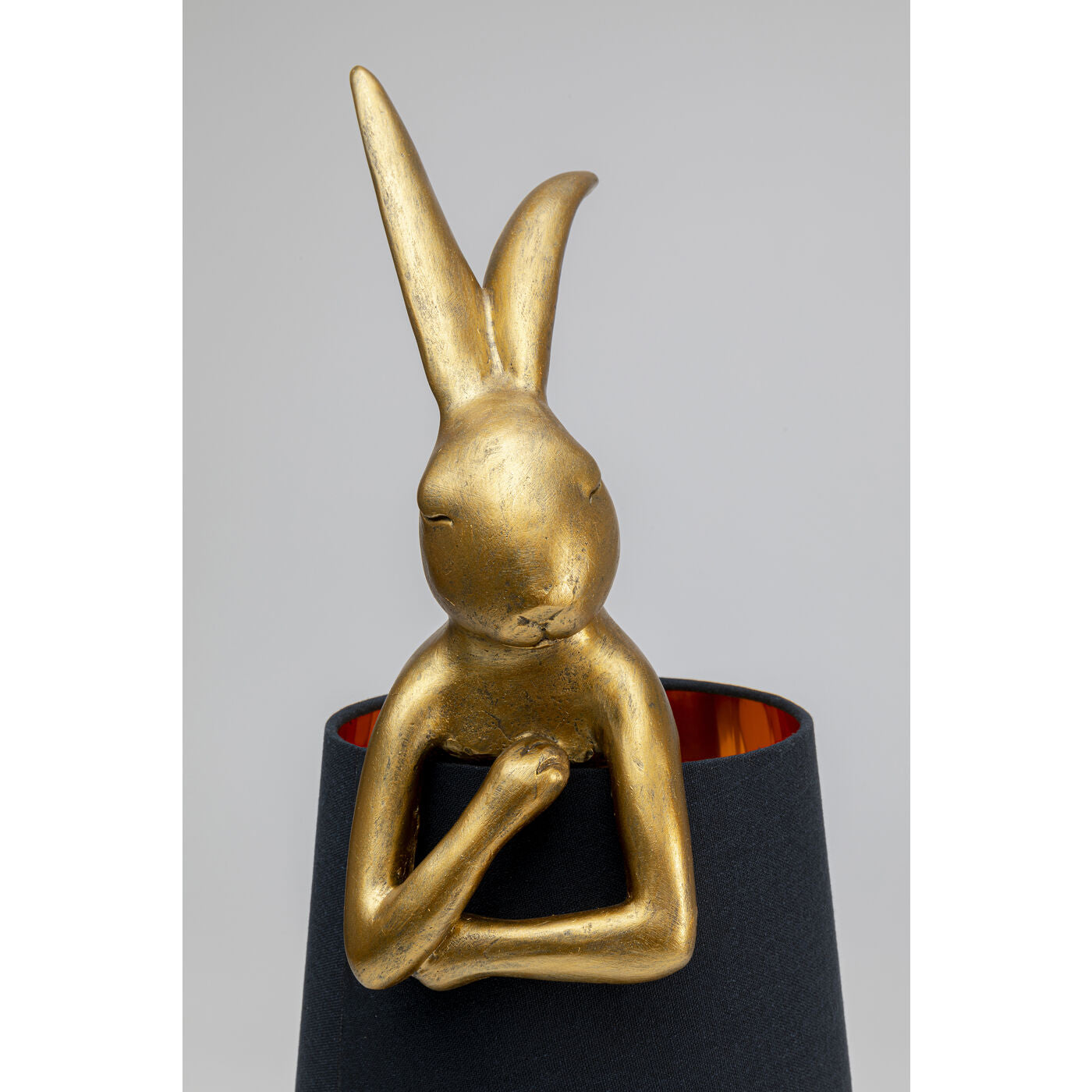 Table Lamp Animal Rabbit Gold/Black 68cm