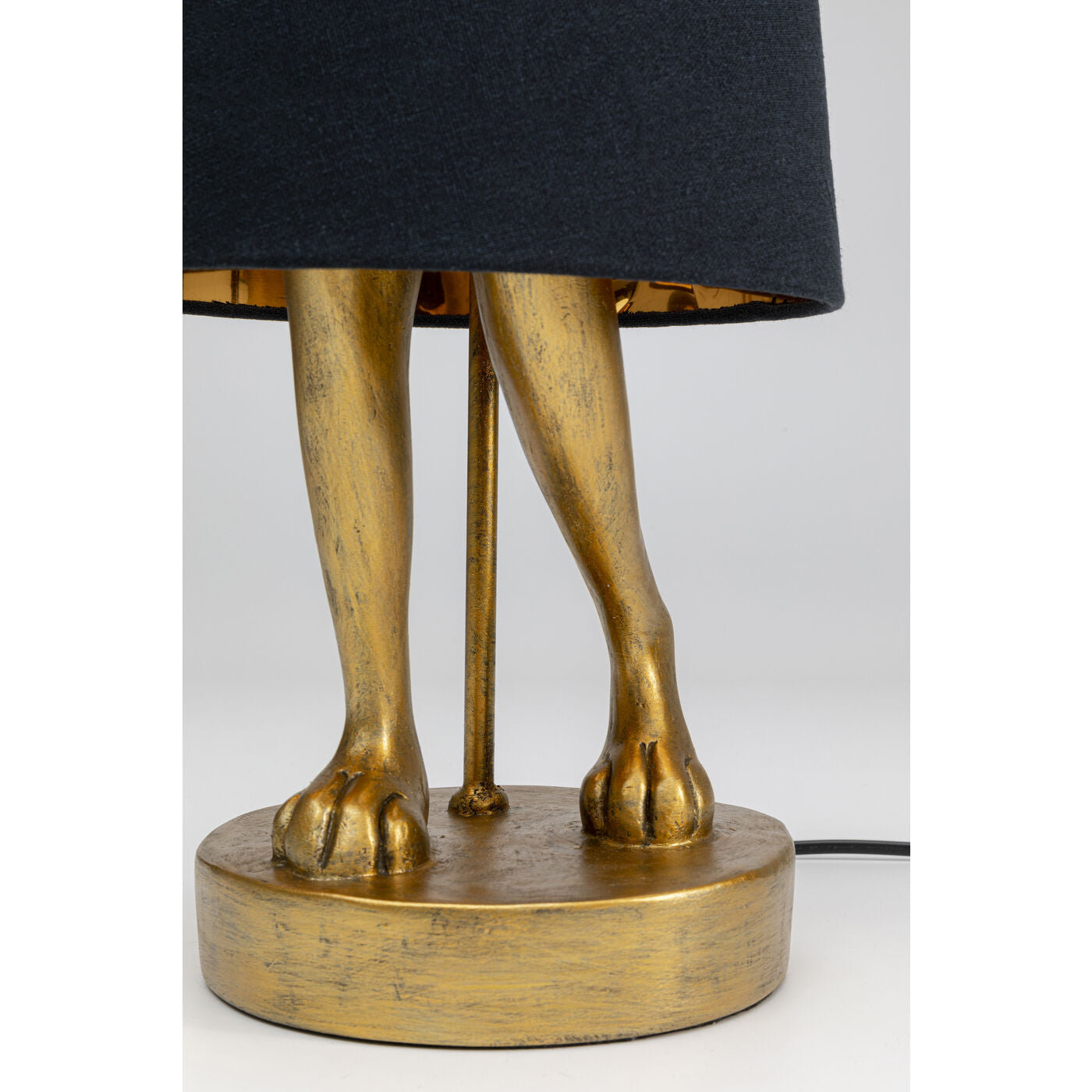 Table Lamp Animal Rabbit Gold/Black 68cm