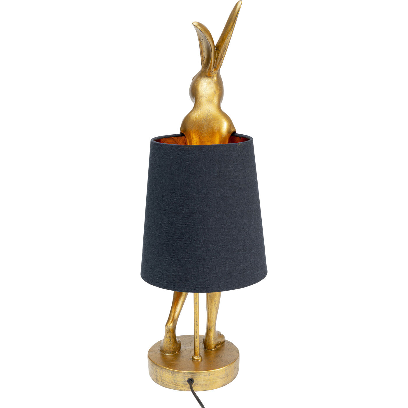 Table Lamp Animal Rabbit Gold/Black 68cm