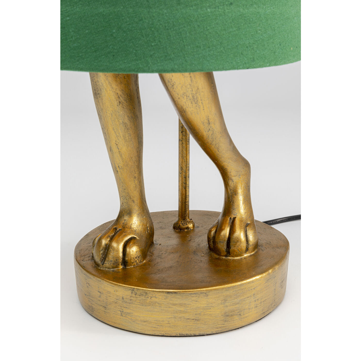 Table Lamp Animal Rabbit Gold/Green 68cm