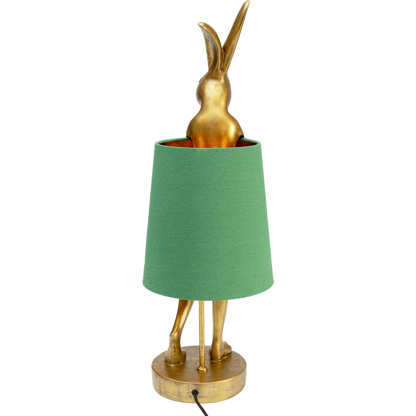 Table Lamp Animal Rabbit Gold/Green 68cm