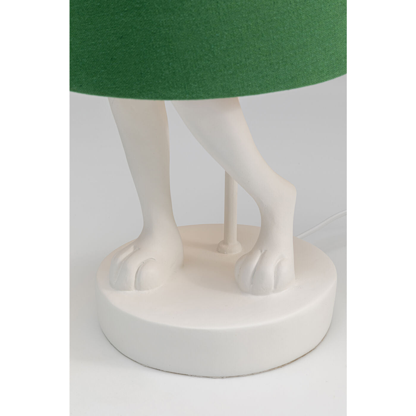 Table Lamp Animal Rabbit White/Green 68cm