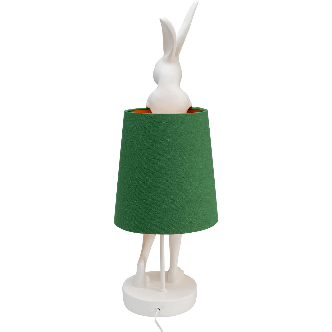 Table Lamp Animal Rabbit White/Green 68cm