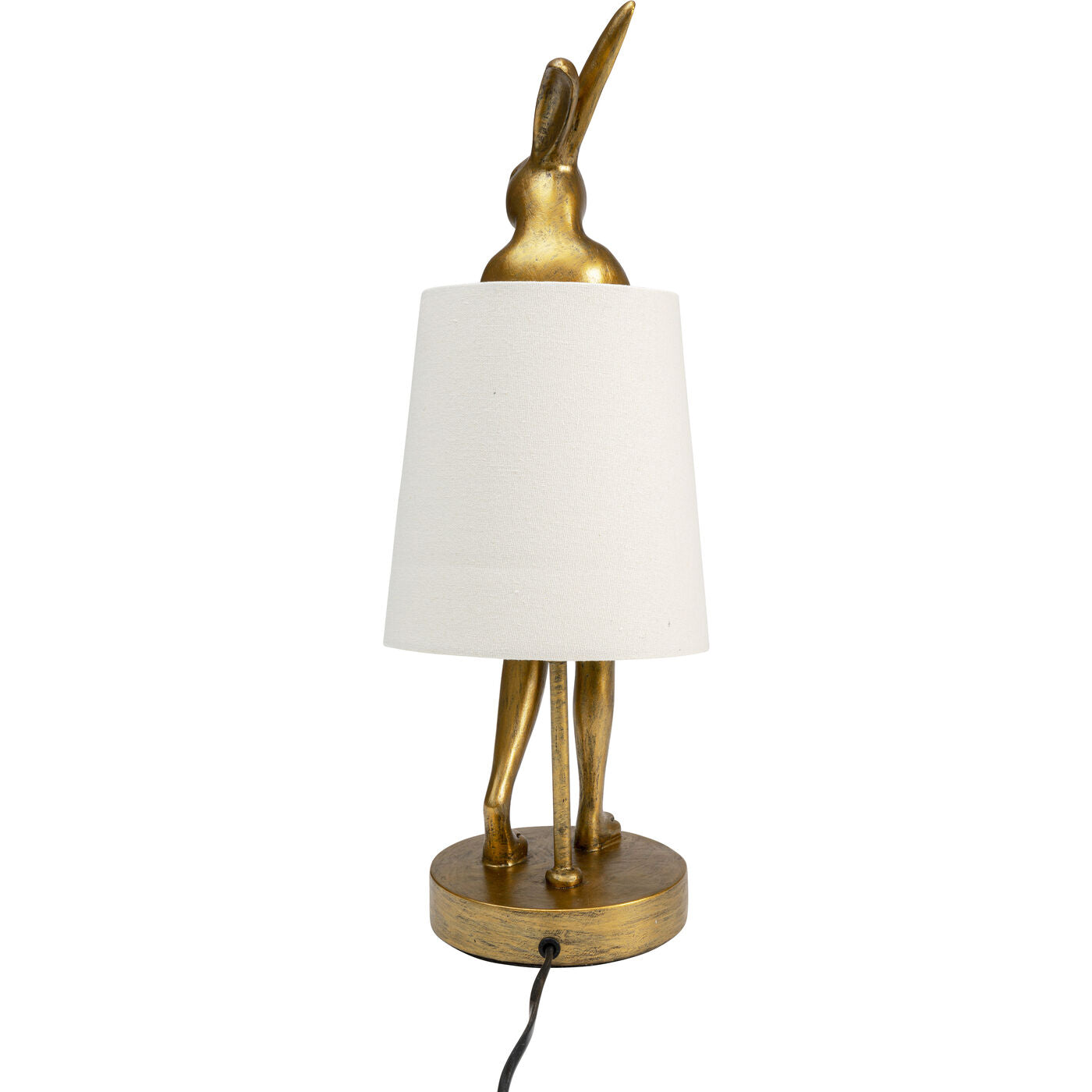 Table Lamp Animal Rabbit Gold/White 50cm