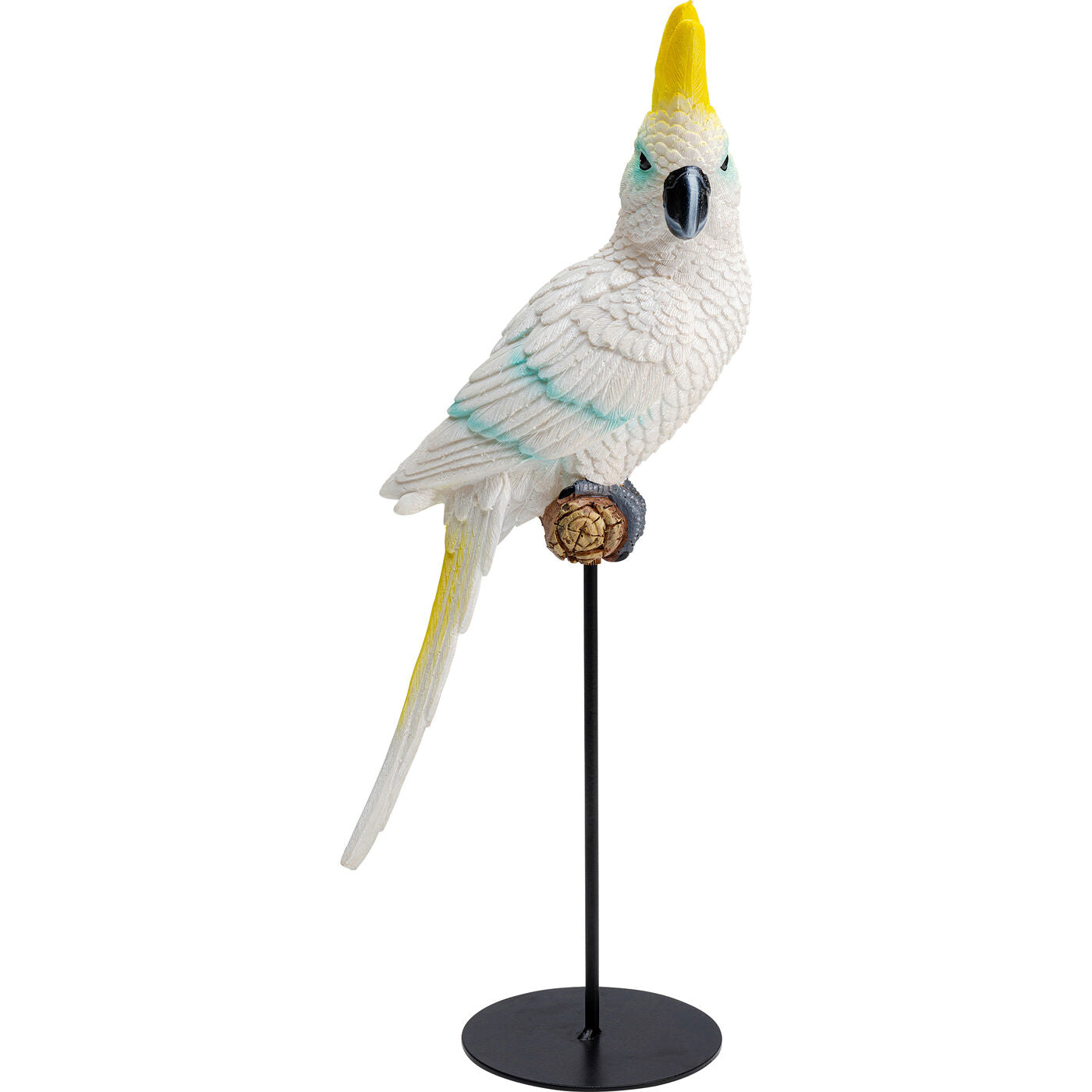 Deco Figurine Parrot Cockatoo White 38cm