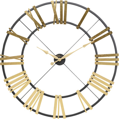 Wall Clock Nevio Brass √ò95cm
