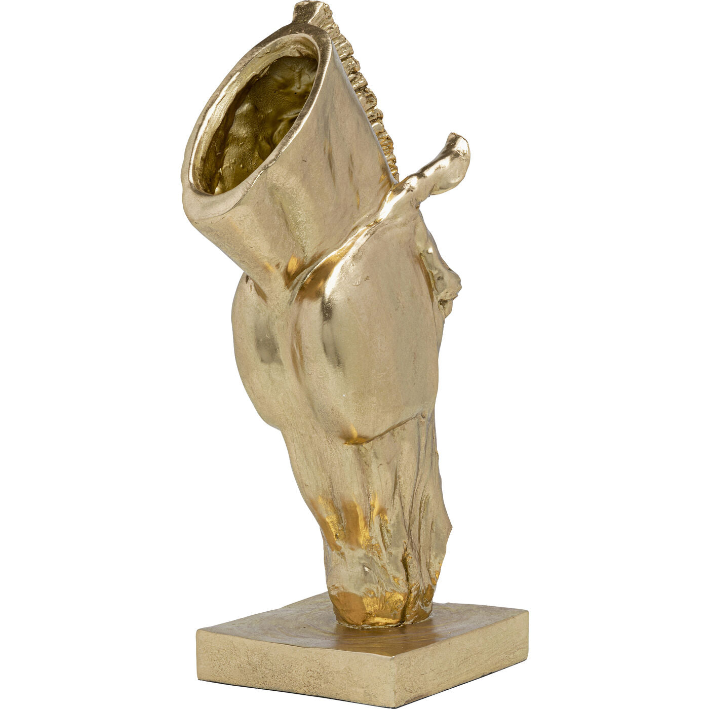 Deco Object Horse Face Gold 57cm