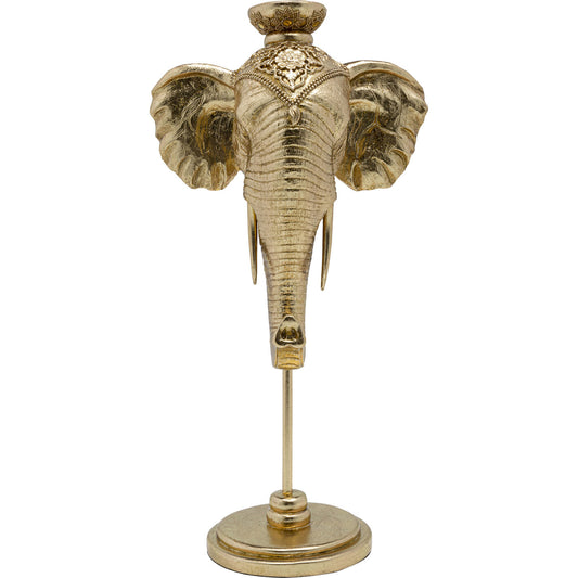 Elephant Head Candle Holder