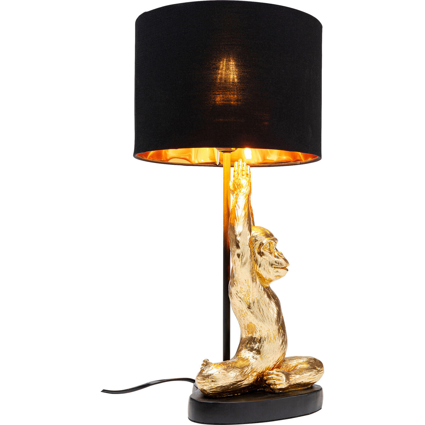 Table Lamp Animal Yoga Monkey 48cm