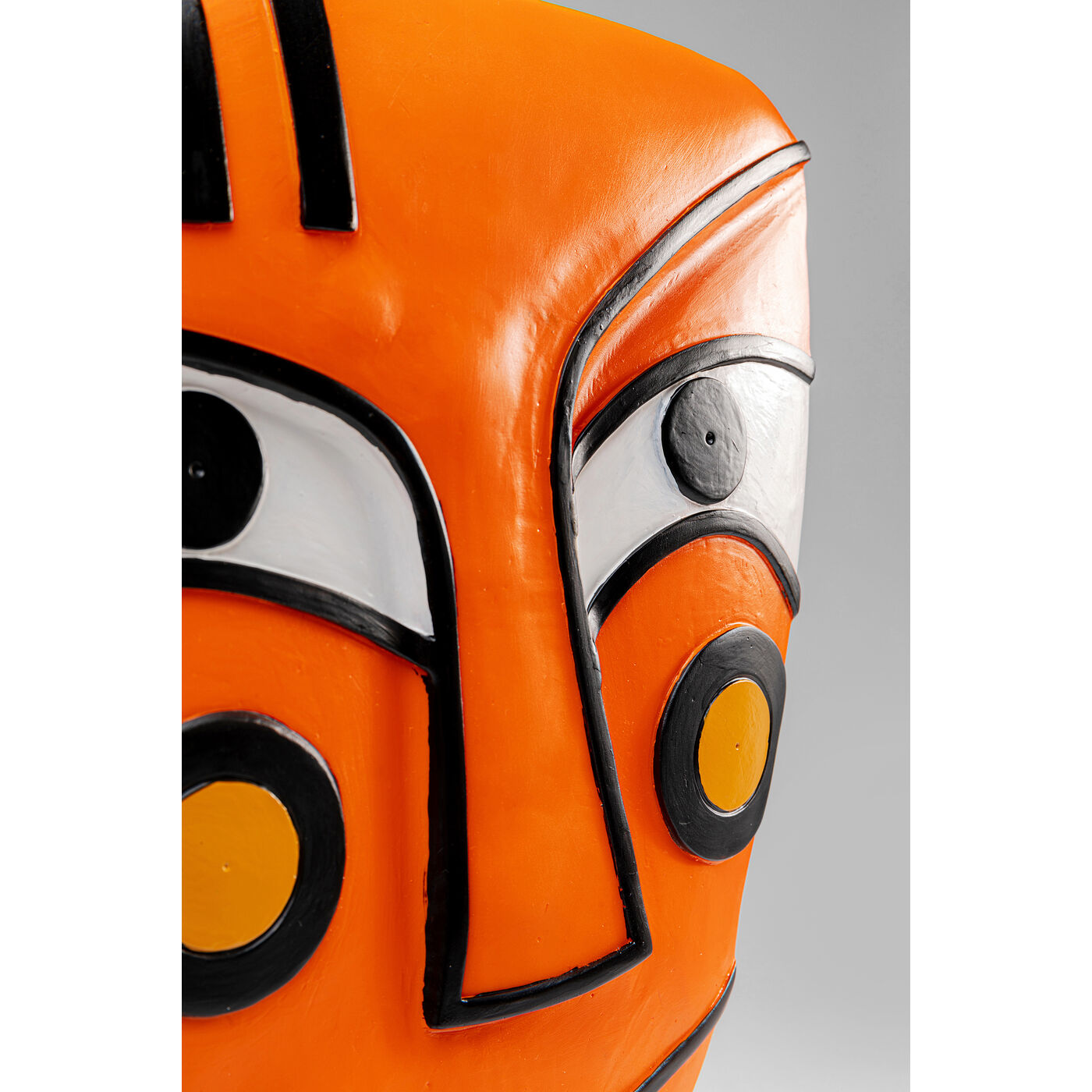 Deco Object Face Orange 50cm