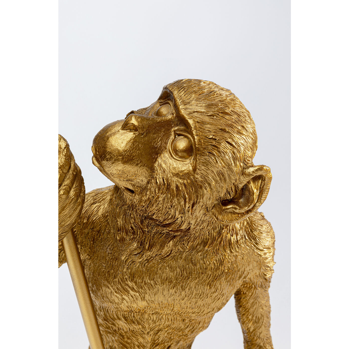 Table Lamp Animal Standing Monkey Gold 51cm